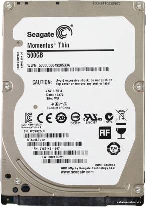 seagate 500gb laptop hard disk price