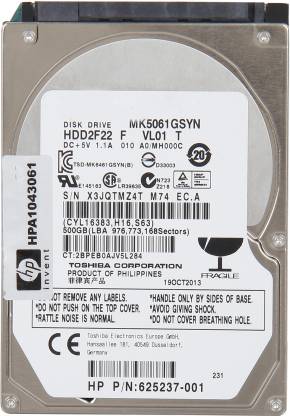 hp pavilion hard drive